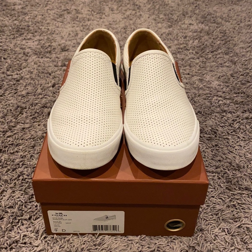 Men’s Coach slip on sneakers